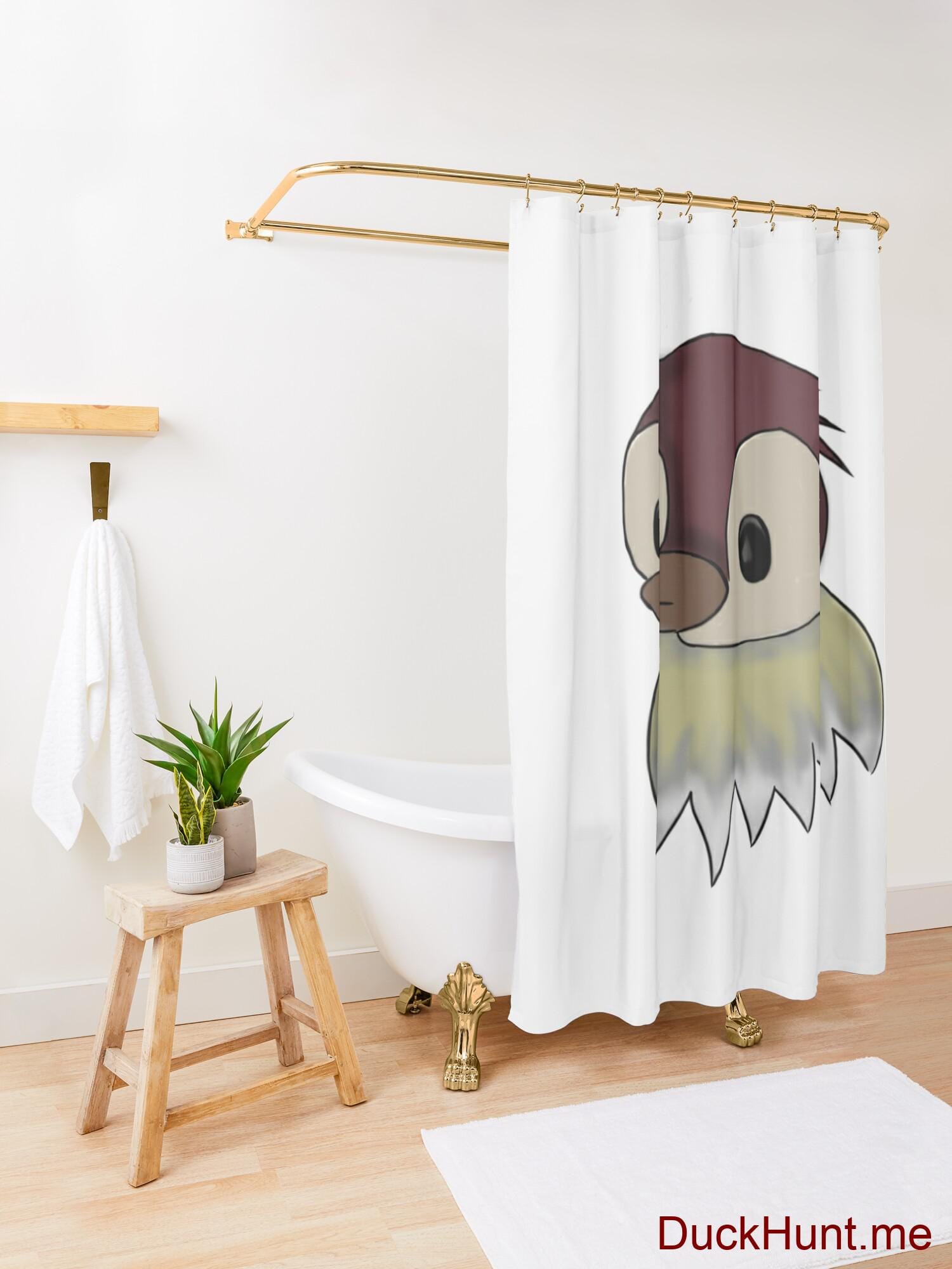 Ghost Duck (fogless) Shower Curtain alternative image 3
