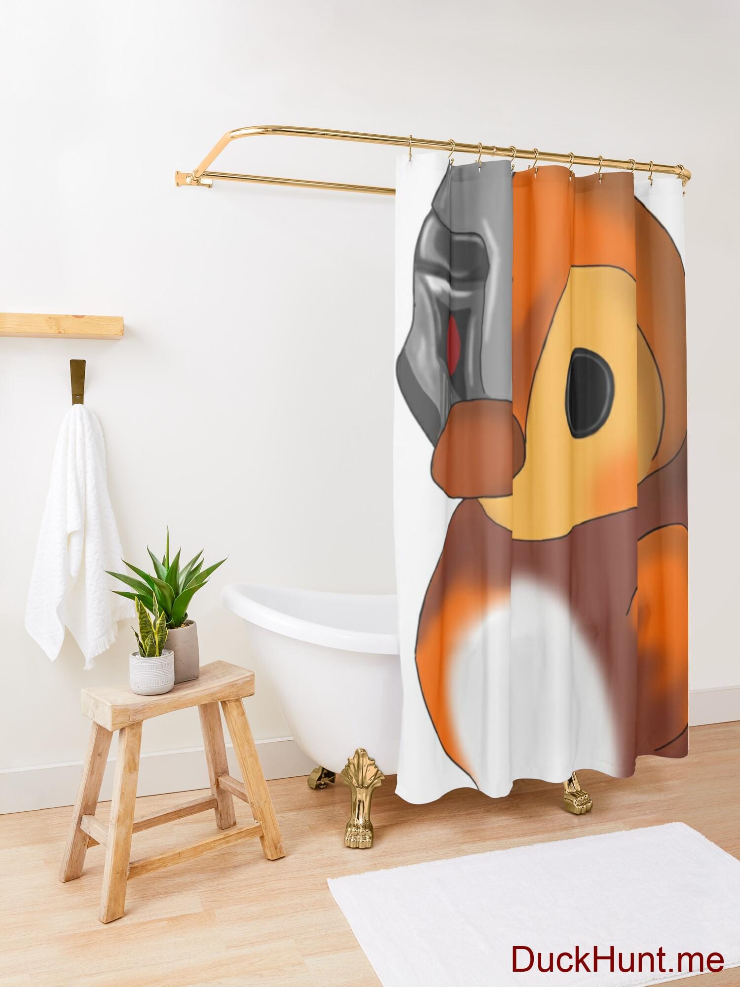 Mechanical Duck Shower Curtain alternative image 3