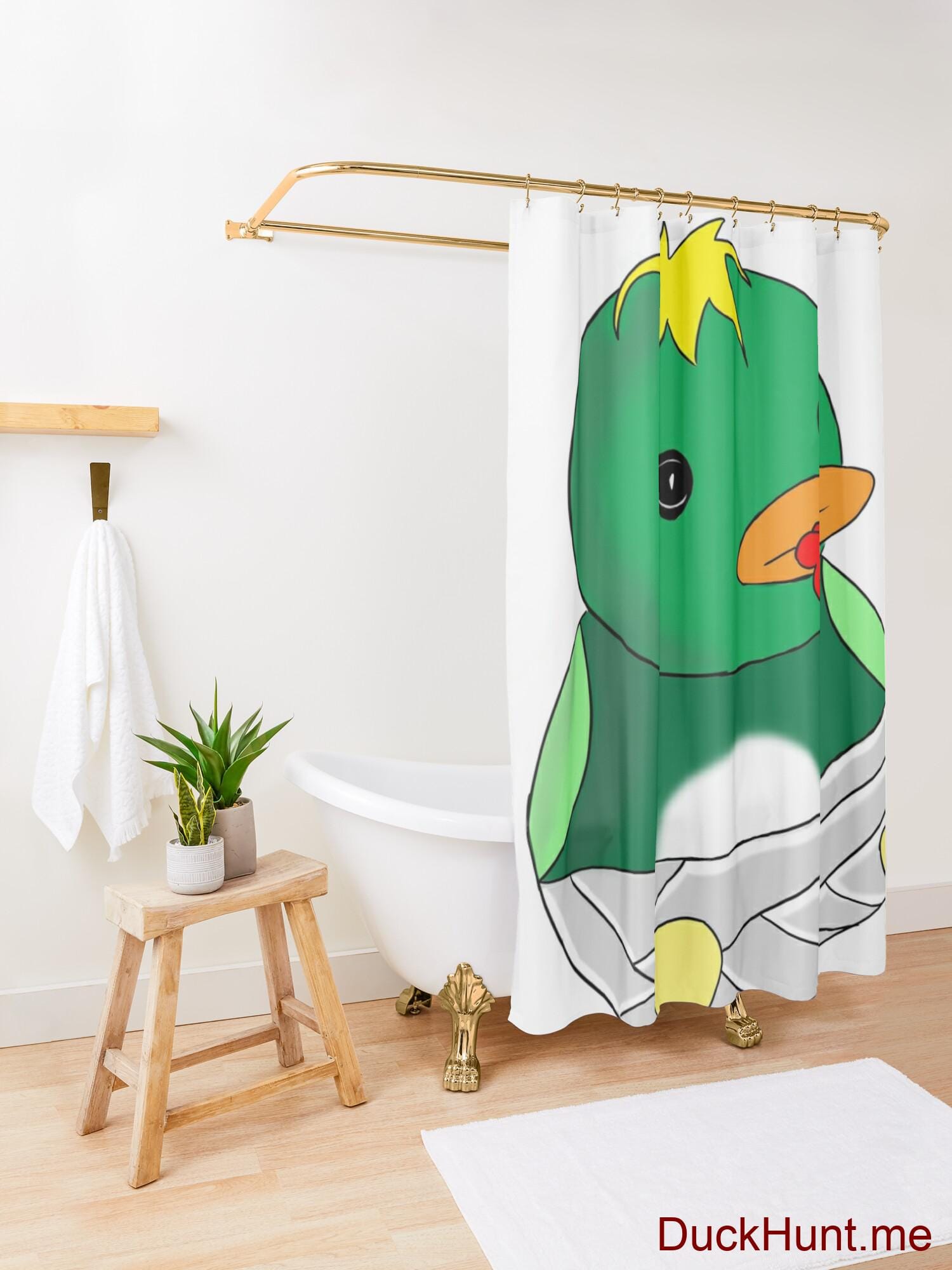 Baby duck Shower Curtain alternative image 3