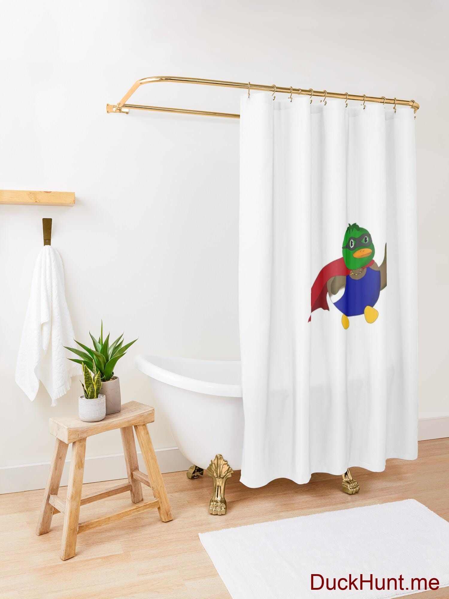 Alive Boss Duck Shower Curtain alternative image 3