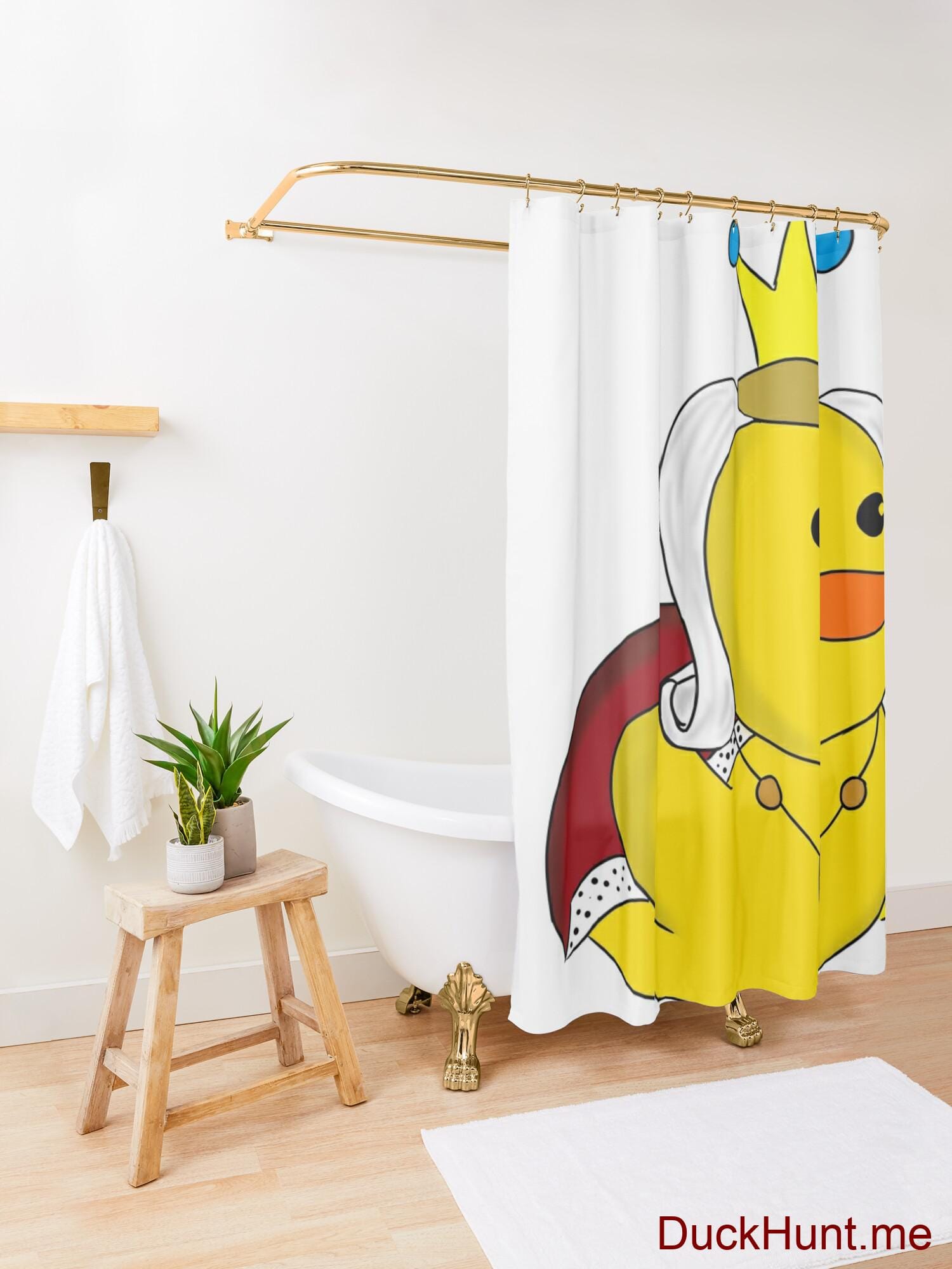 Royal Duck Shower Curtain alternative image 3