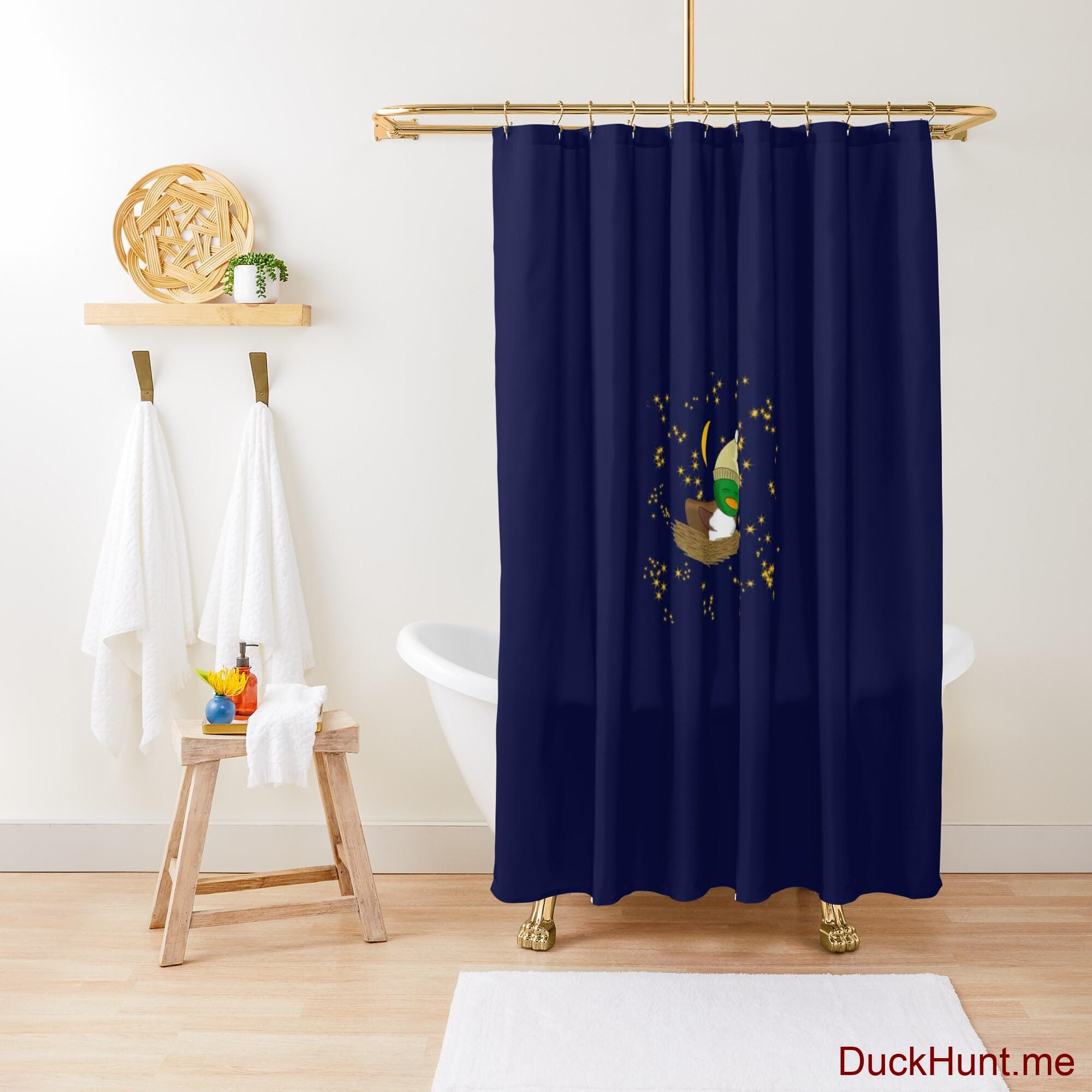 Night Duck Shower Curtain