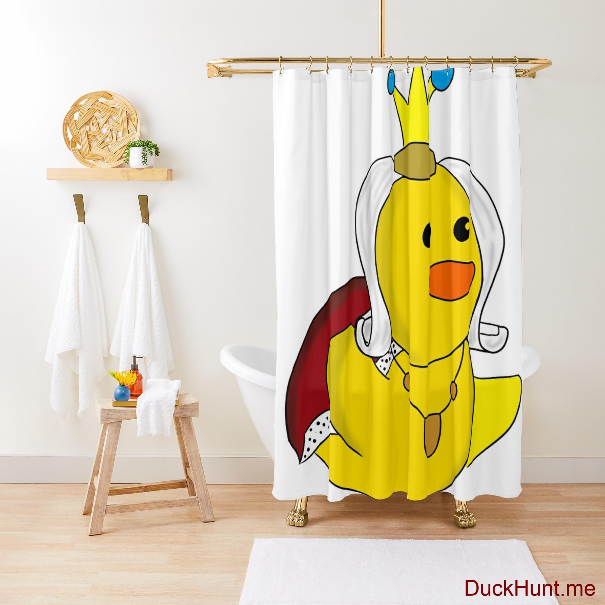 Royal Duck Shower Curtain