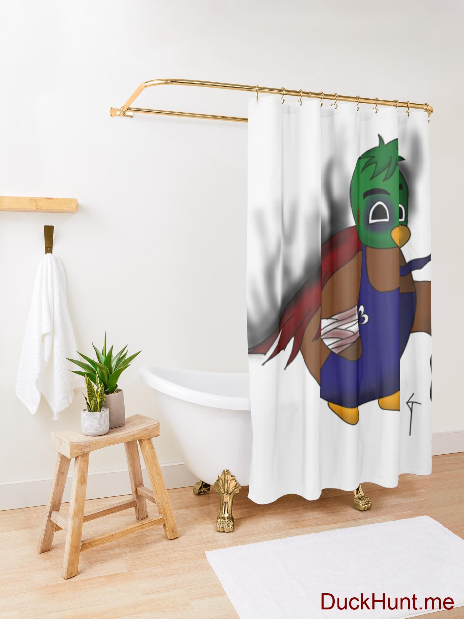 Dead Boss Duck (smoky) Shower Curtain alternative image 3