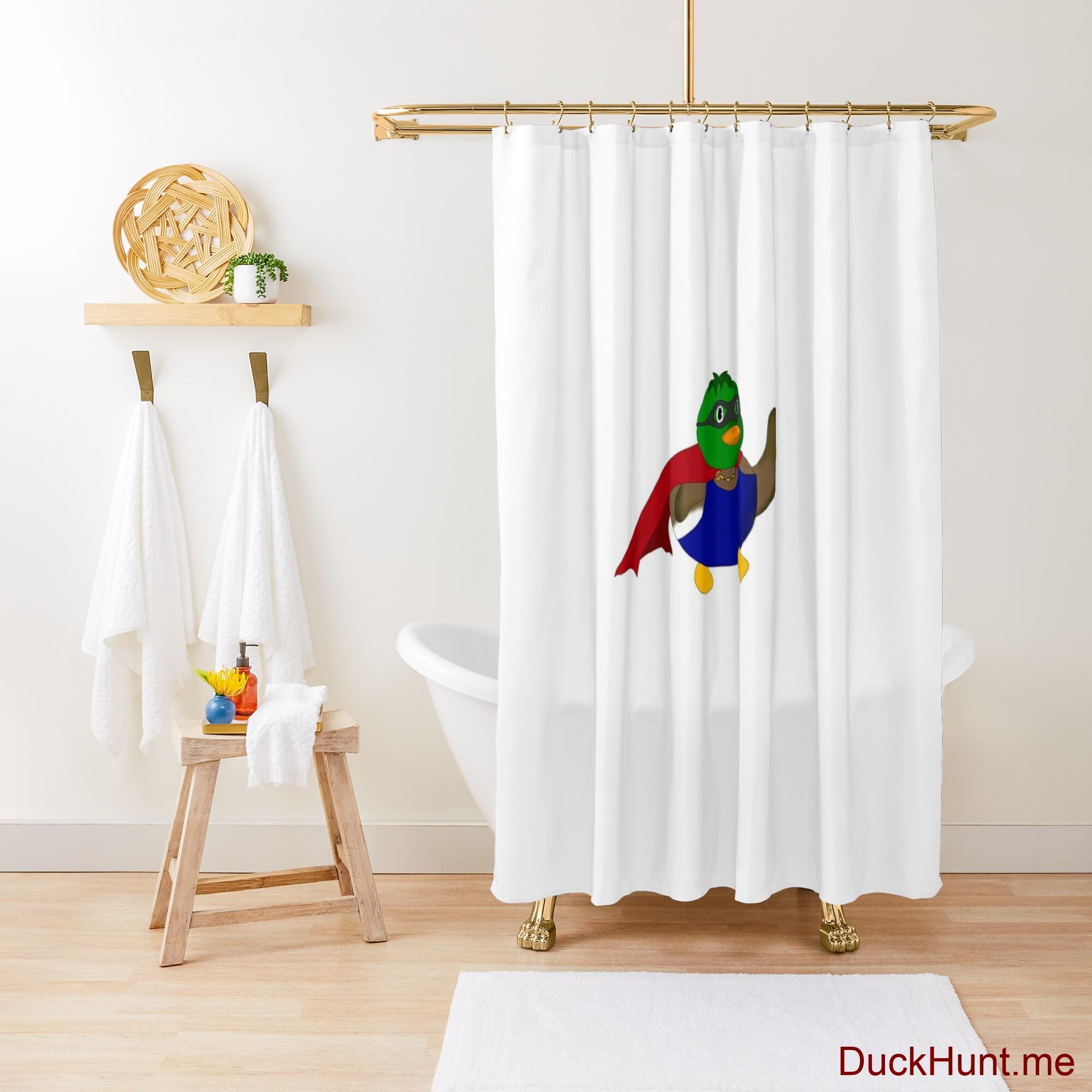Alive Boss Duck Shower Curtain