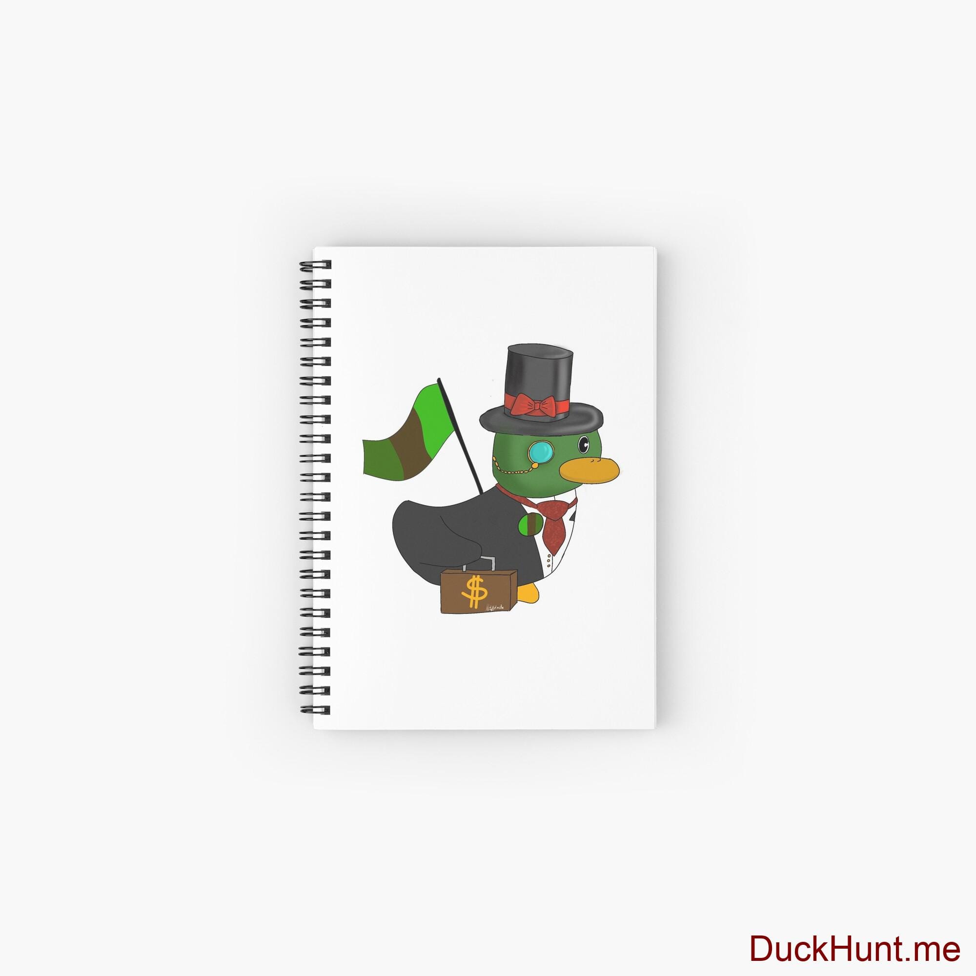 Golden Duck Spiral Notebook