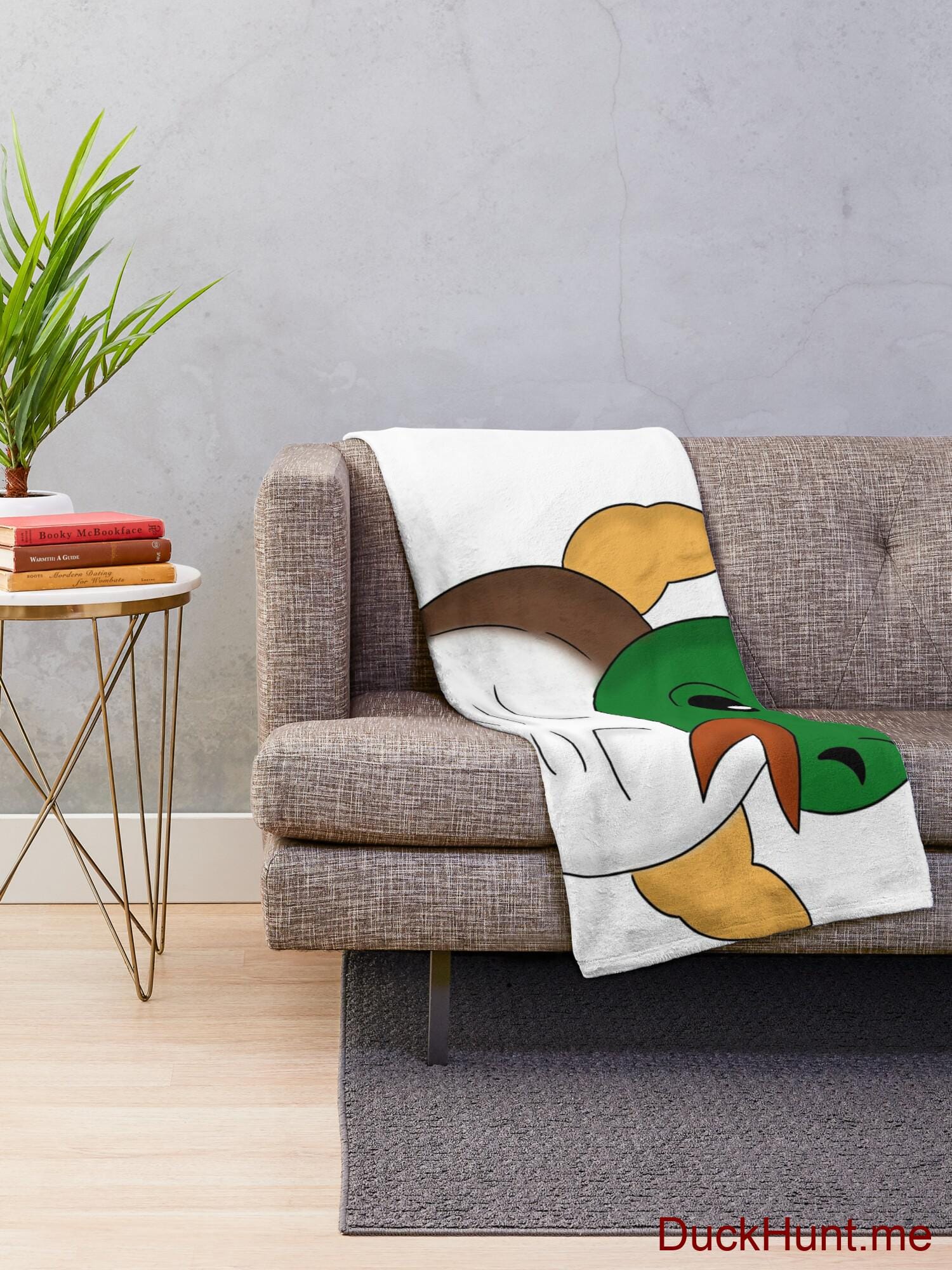 Super duck Throw Blanket alternative image 1