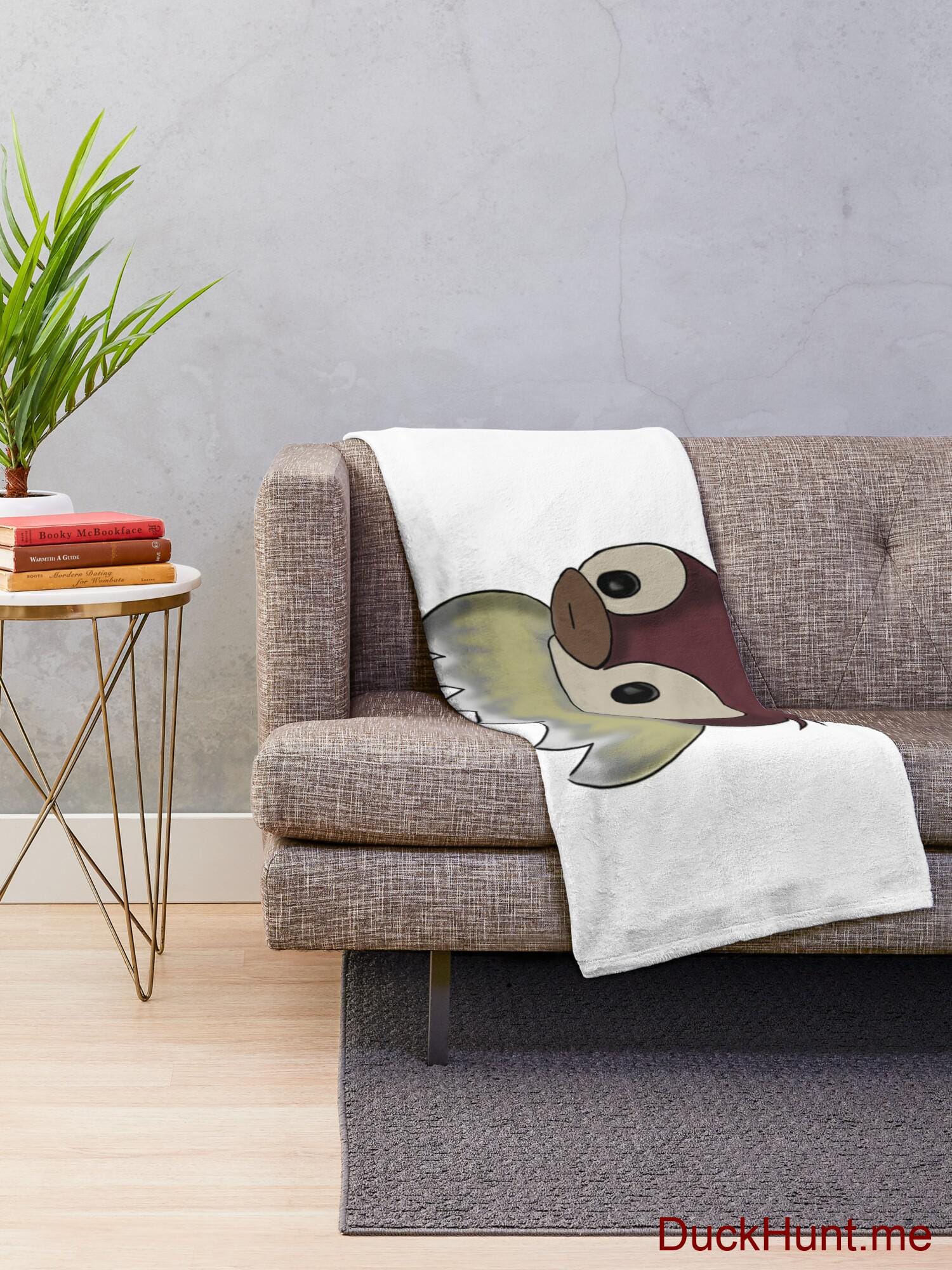 Ghost Duck (fogless) Throw Blanket alternative image 1