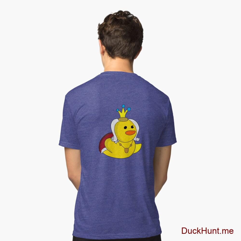 Royal Duck Royal Tri-blend T-Shirt (Back printed)