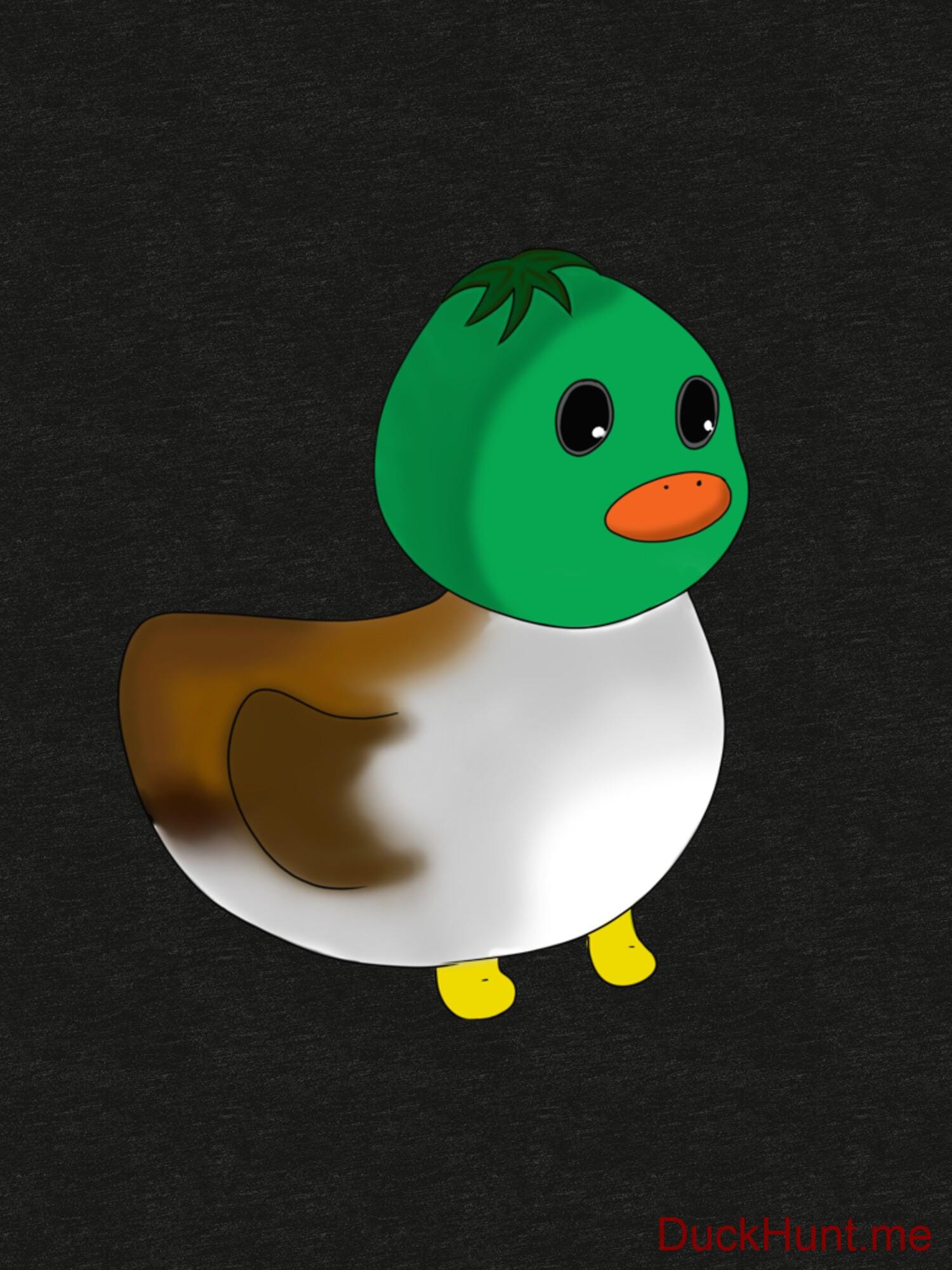 Normal Duck Black Tri-blend T-Shirt (Front printed) alternative image 2