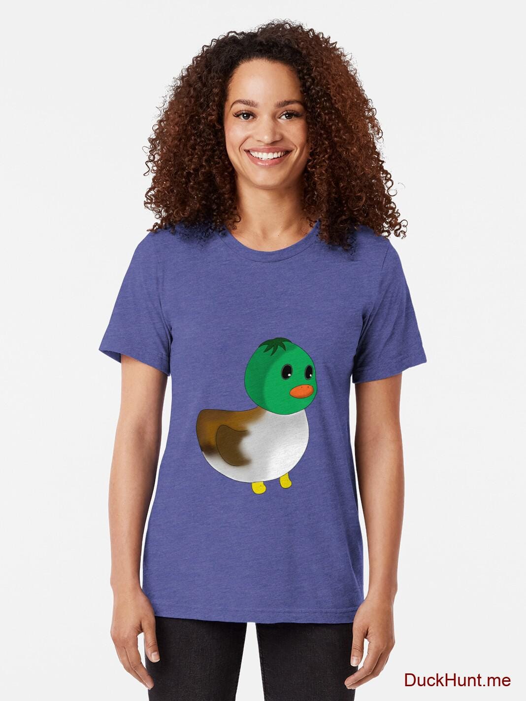 Normal Duck Royal Tri-blend T-Shirt (Front printed) alternative image 1