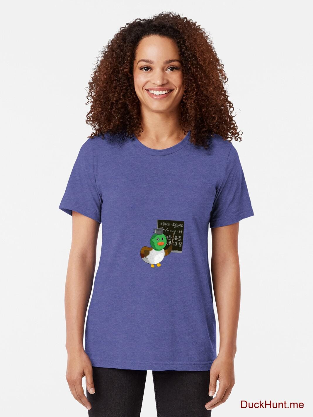 Prof Duck Royal Tri-blend T-Shirt (Front printed) alternative image 1