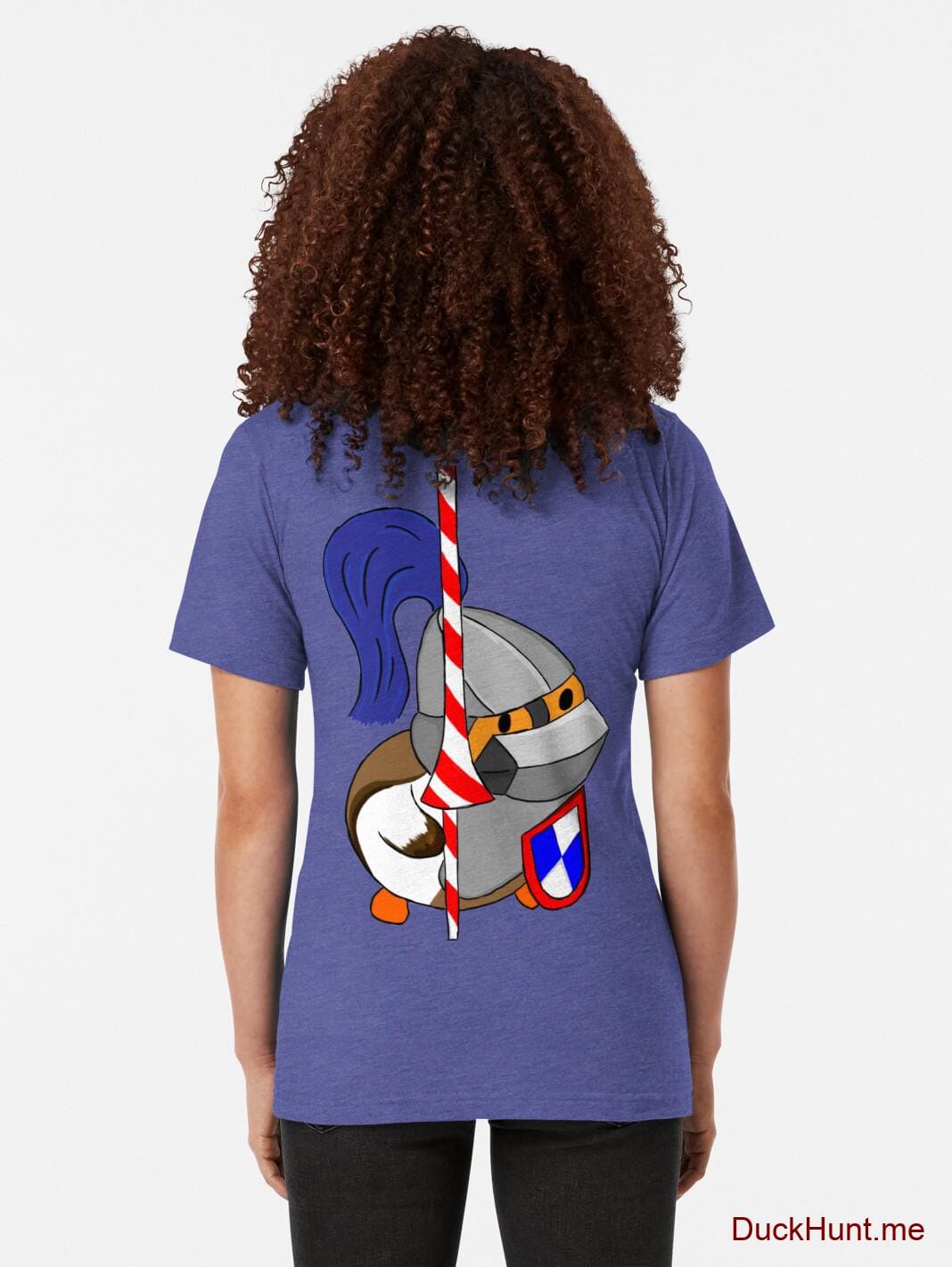 Armored Duck Royal Tri-blend T-Shirt (Back printed) alternative image 1
